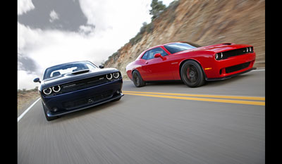 Dodge Challenger SRT 392 Hemi and SRT Hellcat 2015 front